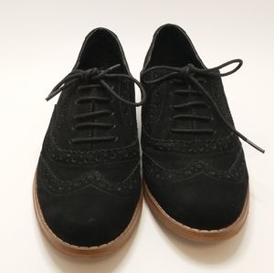 Kate & Mel Soft Black Oxford Sz 7